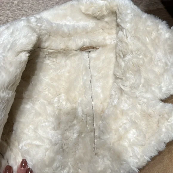 Wilson’s leather suede shearling jacket, size S - Picture 5 of 8